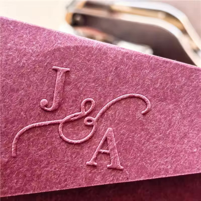 Custom Embossing Stamp Creation & Add-On