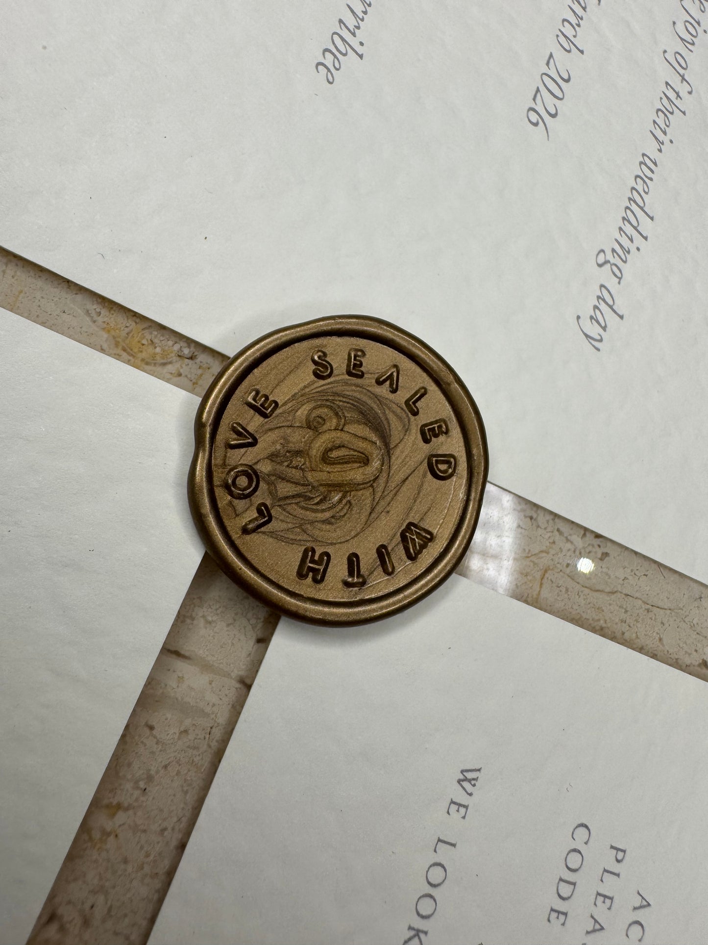 Custom Engraved Wax Seal - Add On