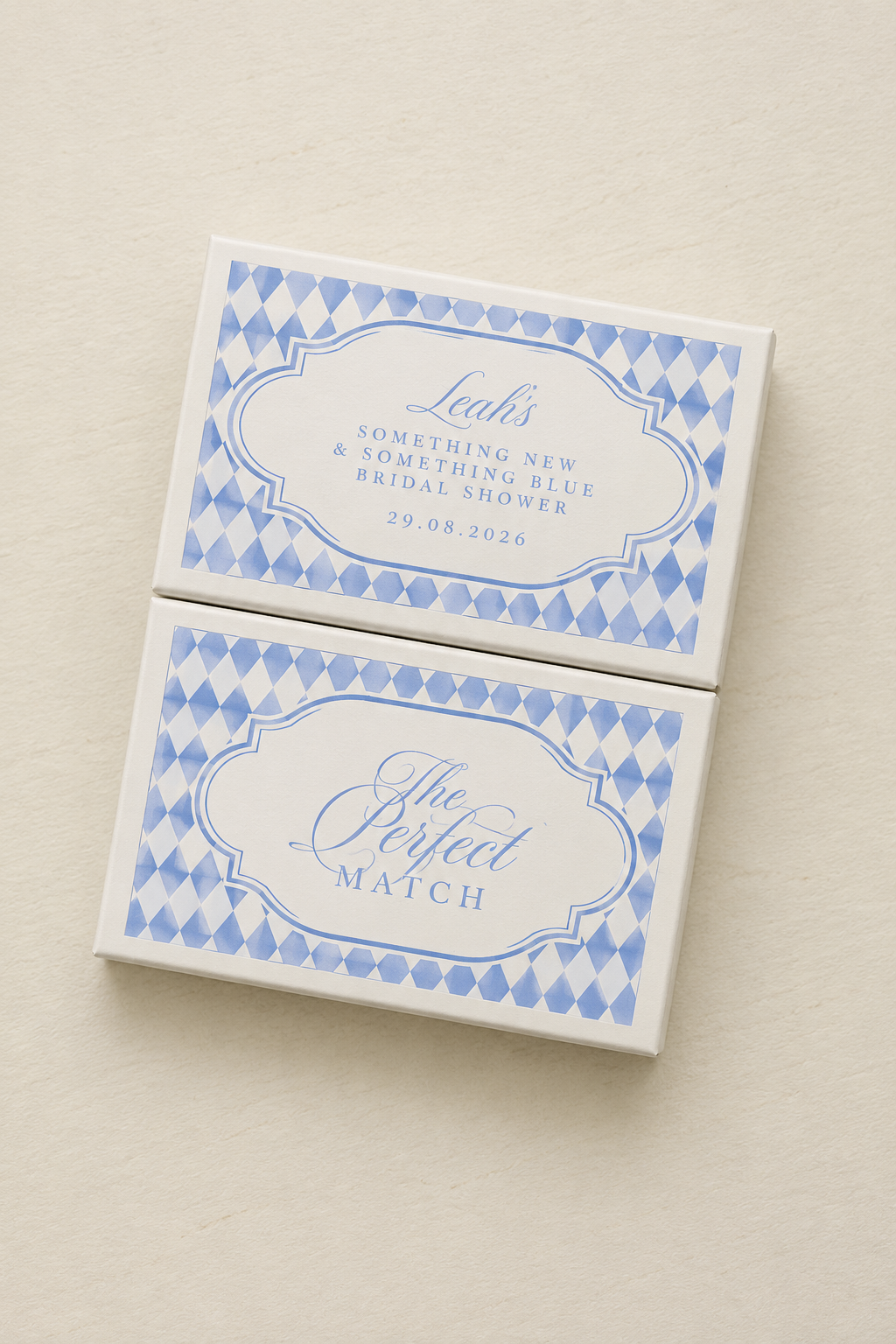 Personalised Match Box