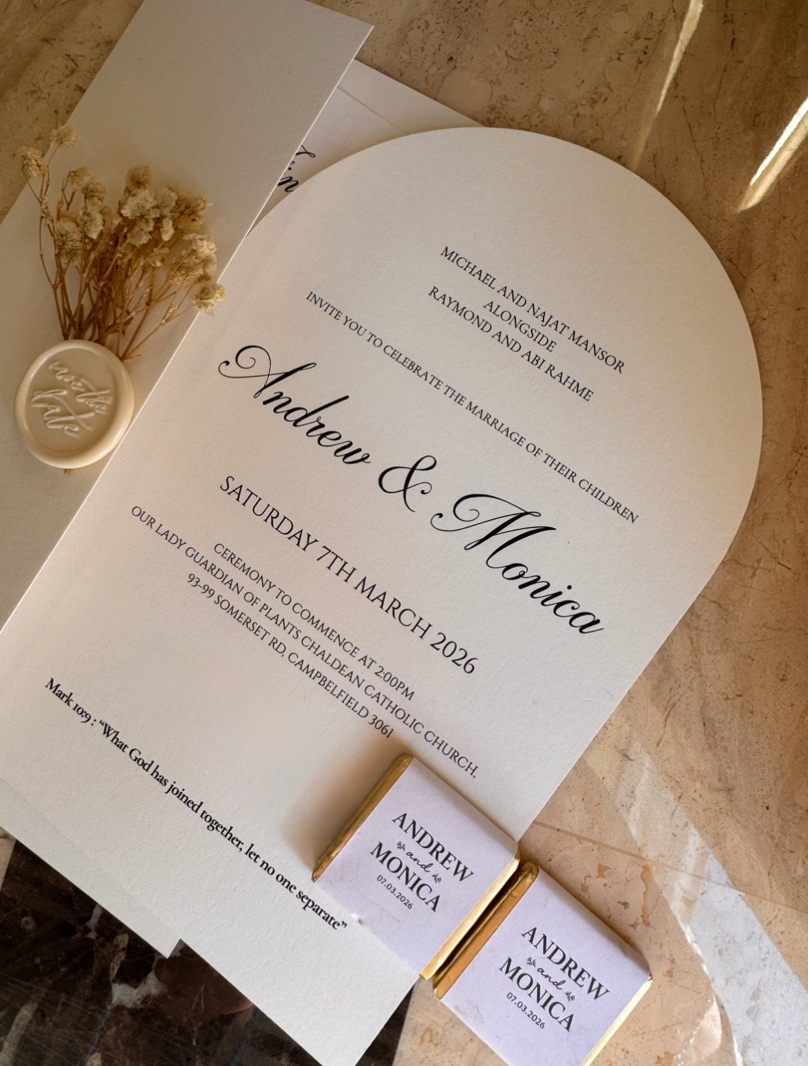 Personalised Mini Chocolates