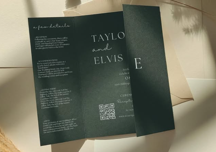 GATEFOLD invitations