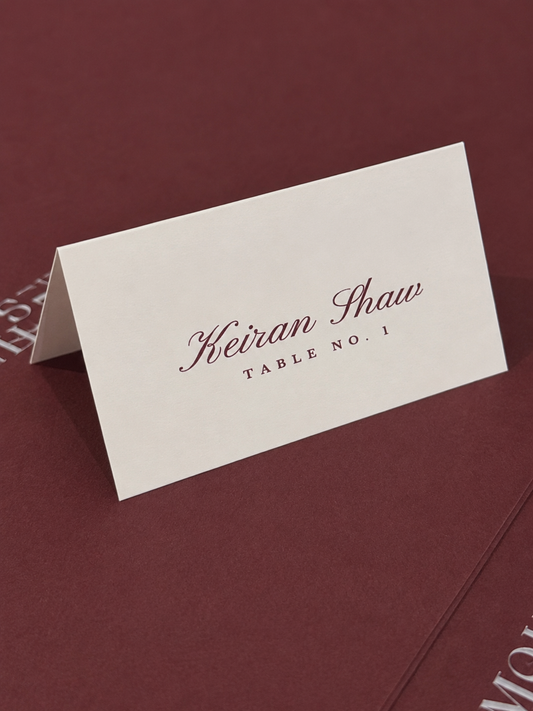 Scored Placecards