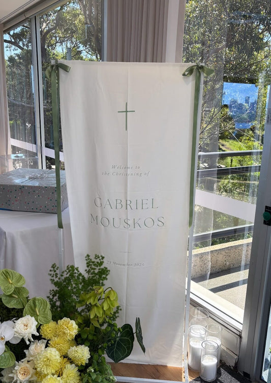 LINEN SIGNAGE