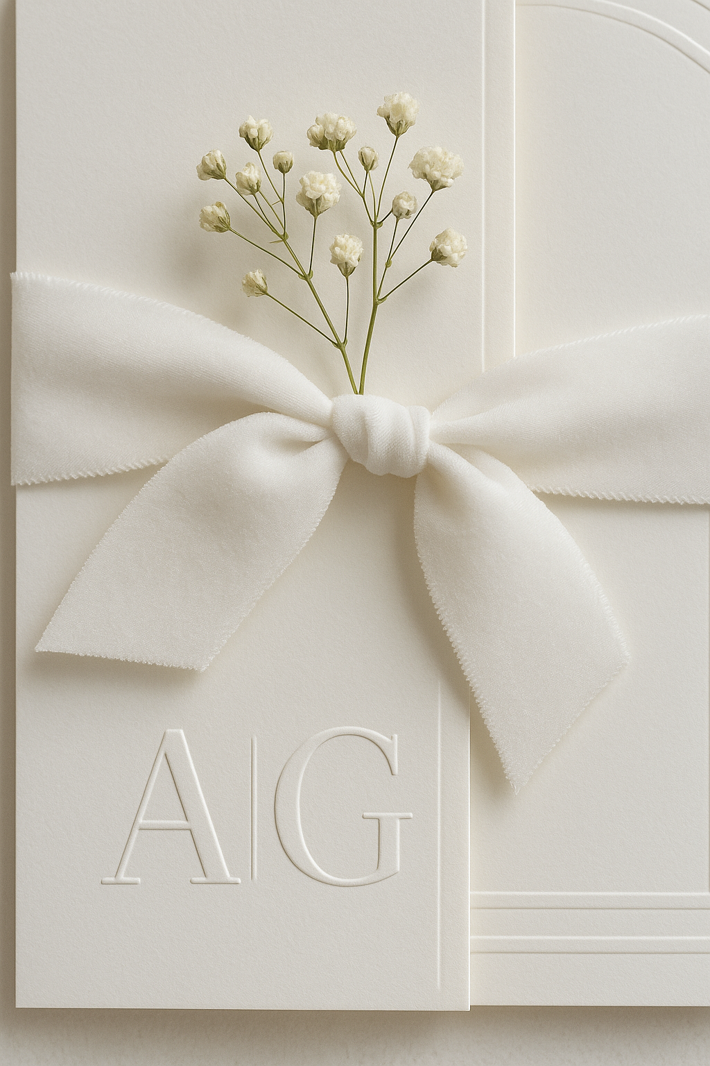 Custom Embossed Invitation Wraps