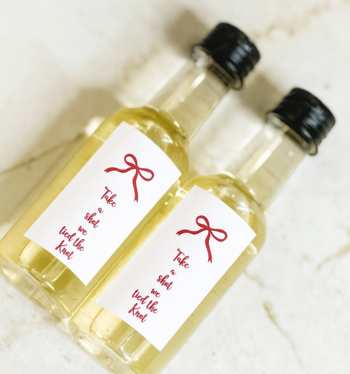 Take a Shot: Personalised 50ml Shot Bottles