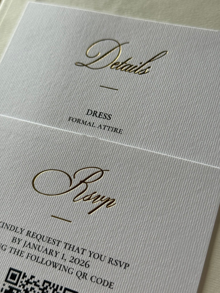 HARDCOVER INVITATIONS
