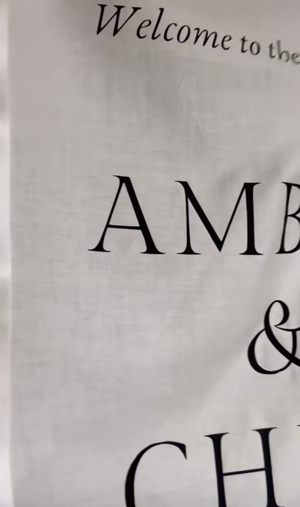 FABRIC SIGNAGE