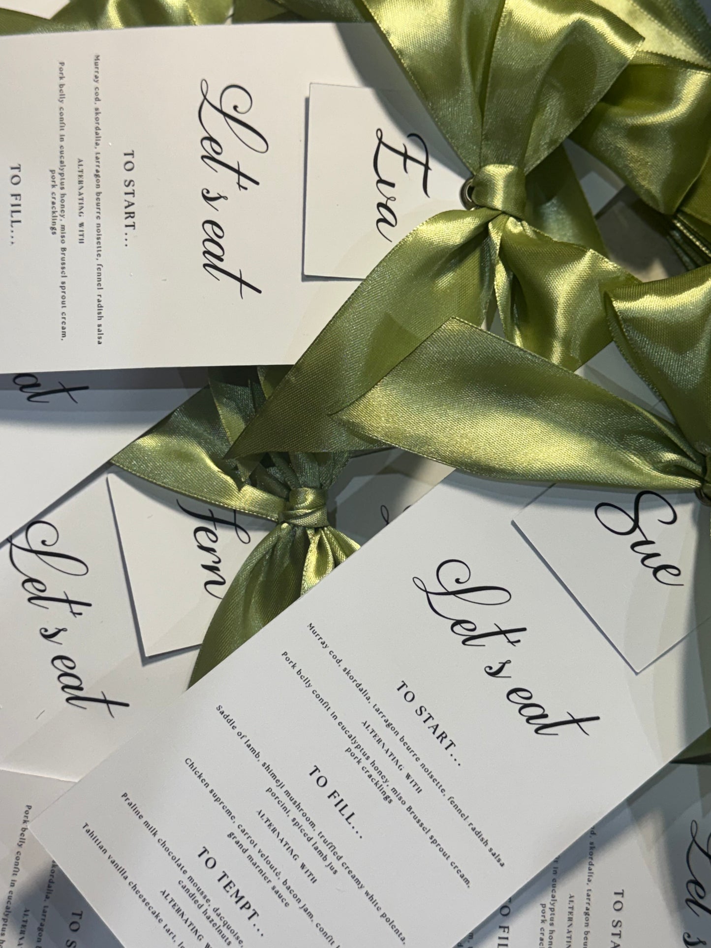 Menus