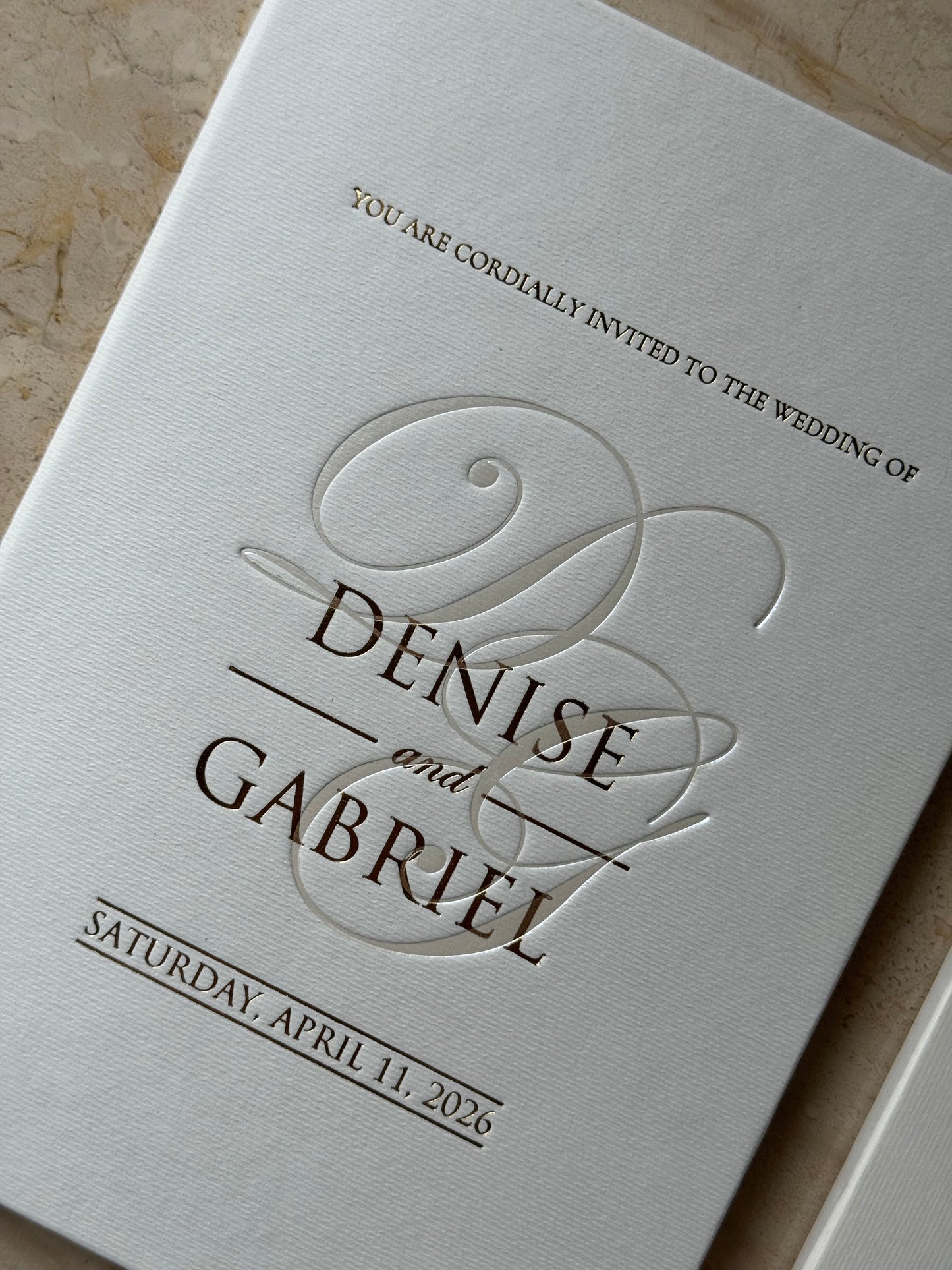 HARDCOVER INVITATIONS