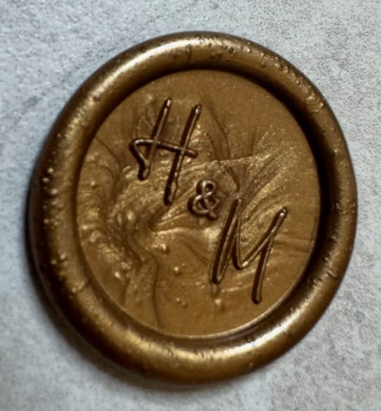 Custom Engraved Wax Seal  - Add On